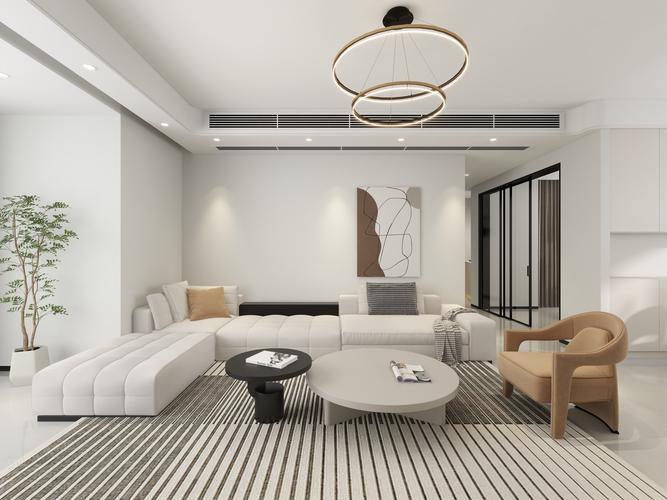 140平方現(xiàn)代簡(jiǎn)約四居室 以簡(jiǎn)馭繁，構(gòu)筑靜謐雅致生活空間
